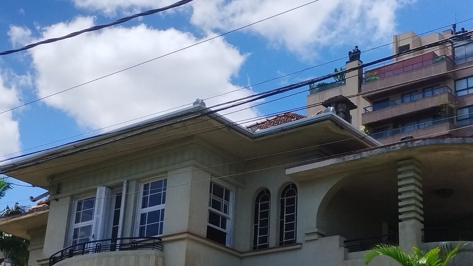 Estrutura para cobertura residencial